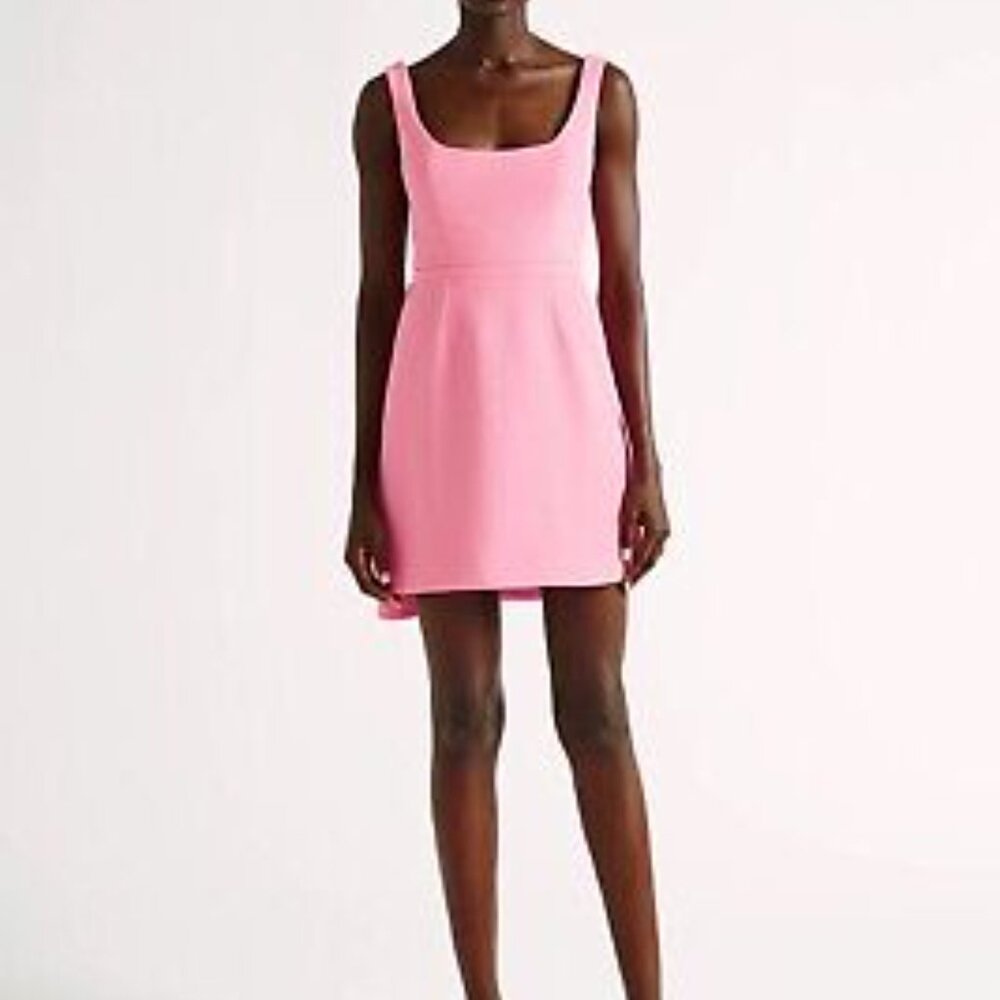 NWT Emilia Wickstead Marissa Crepe Backless Minidress